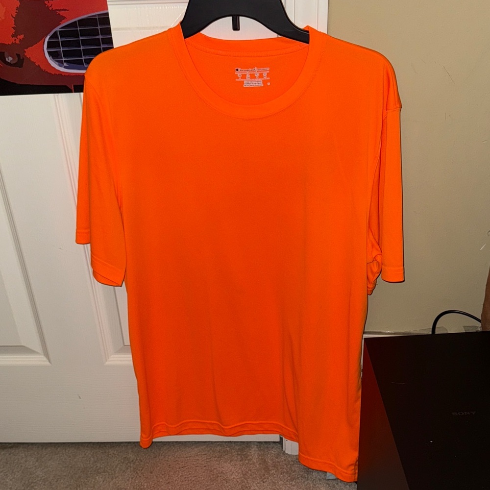 Champion Bright Orange Men's Shirt
